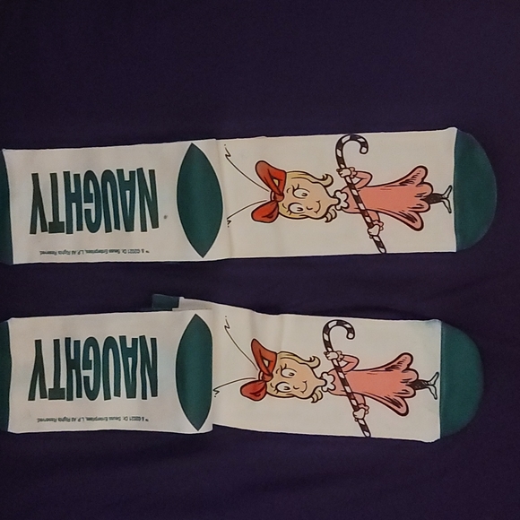 Children Grinch Ankle Socks - Picture 2 of 4